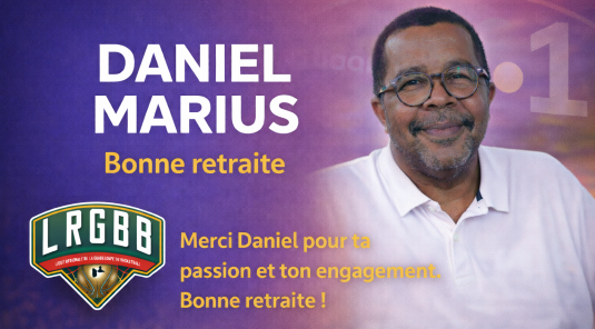 🎙️ Départ à la retraite de Daniel MARIUS ( Guadeloupe La 1ère) 🏀
